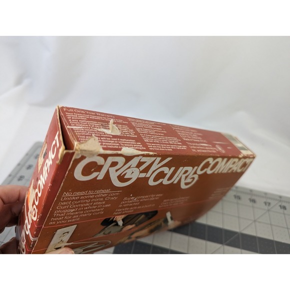 Clairol Crazy Curls Compact Curling Iron Styling Wand - Picture 3 of 13